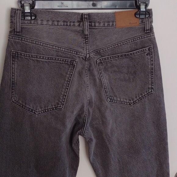 NWT Madewell Cross Tab Edition '90s Straight Jeans Size 28 in Burwick Wash Rigid - Picture 12 of 14
